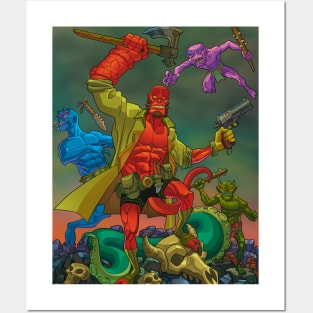 Hellboy Art Posters and Art